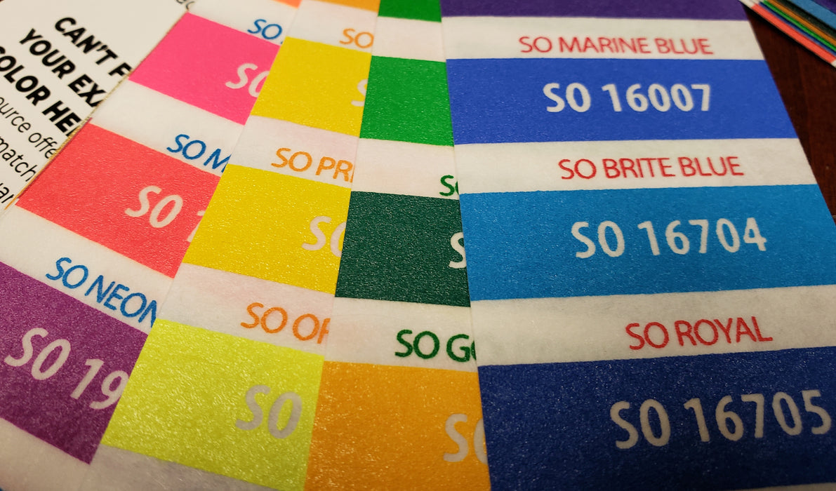Screen Printing Ink Color Chart | Texsource