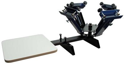 Genesis 4 Color Screen Printing Press