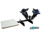 Genesis Four Color Single Station Screen Printing Press