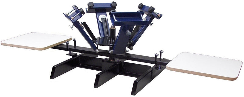 Texsource 4 Colr 2 Station Screen Printing Press