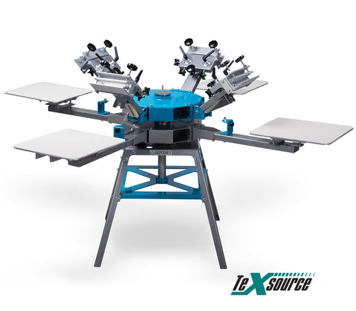 Workhorse Odyssey Series Screen Printing Press 4 Color