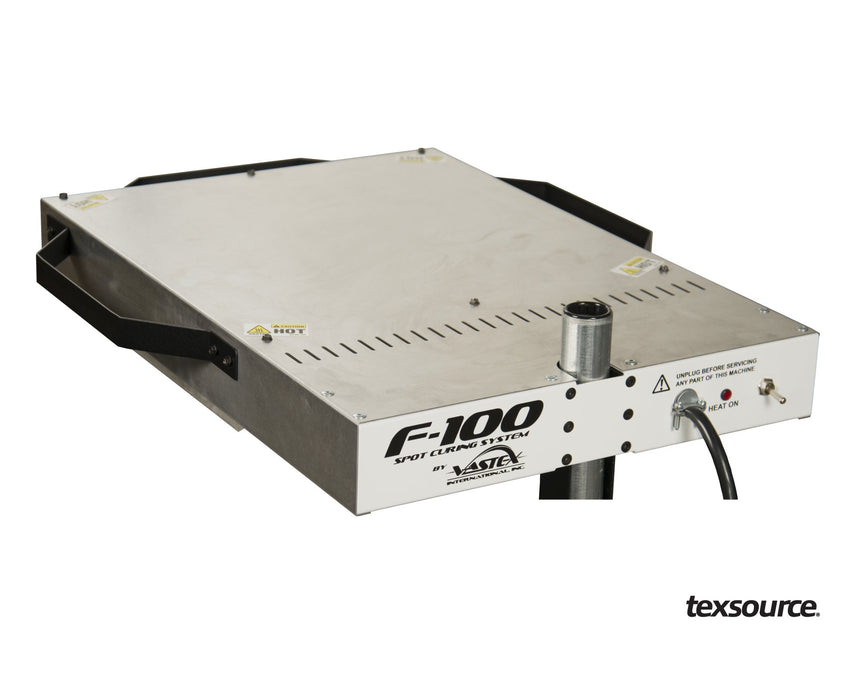 Vastex F-100 Entry Level Flash Cure Unit - Head Detail