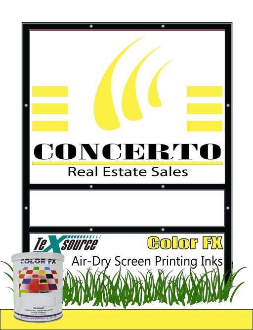 ColorFX Yellow 500 - Air Dry Ink | Texsource