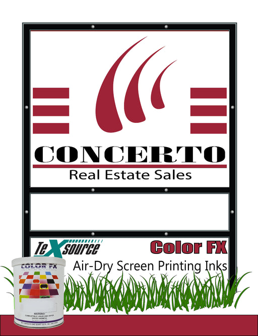 ColorFX Deep Red 540 - Air Dry Ink | Texsource