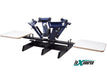 Texsource Manual Screen Printing Press - 4 Color 2 Station