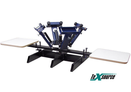 Texsource Manual Screen Printing Press - 4 Color 2 Station