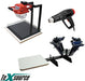 Genesis Screen Printing Kit  Genesis Screen Printing Kit 02 - 4 Color 1 Station Press - Heat Gun - Halogen Exposure Unit