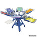 M&R Kruzer Manual Press - 6 Color / 4 Station | Texsource