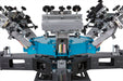 Workhorse Mach Floor Press - 6 Color / 4 Station | Texsource