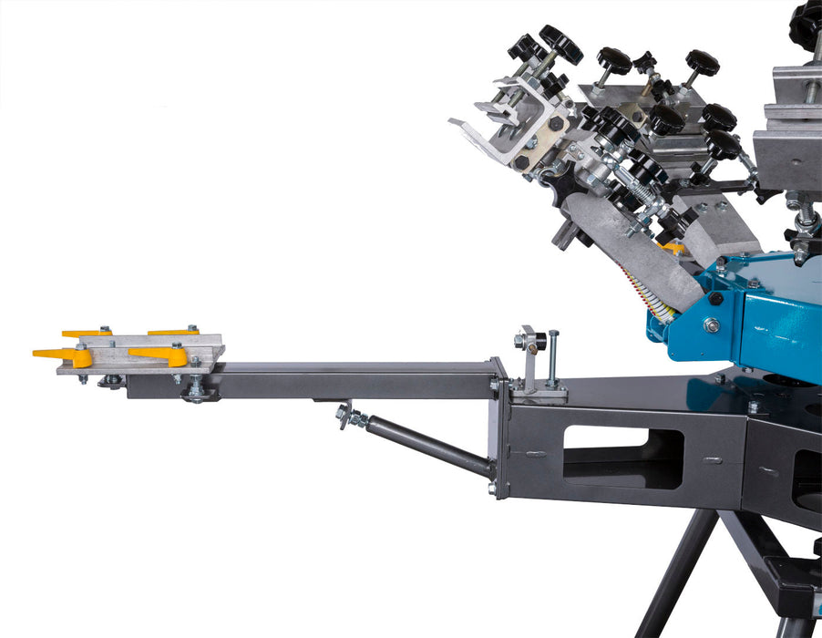 Workhorse Mach Floor Press - 6 Color / 4 Station | Texsource