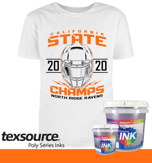 Texsource Polyester Ink - 13000 Orange | Screen Printing Ink