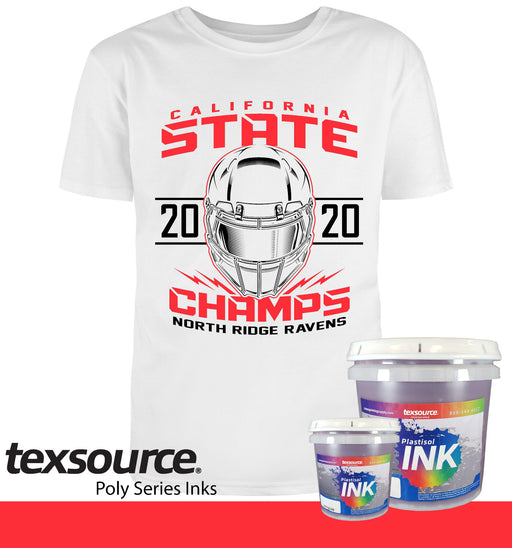 Texsource Polyester Ink - 14300 Bright Red | Screen Printing Ink