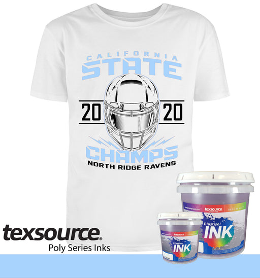 Texsource Polyester Ink - 16000 University Blue | Screen Printing Ink
