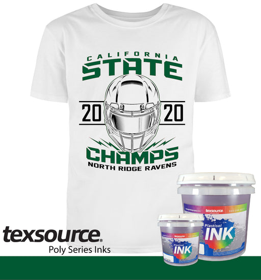 Texsource Polyester Ink - 17010 Kelly Green | Screen Printing Ink