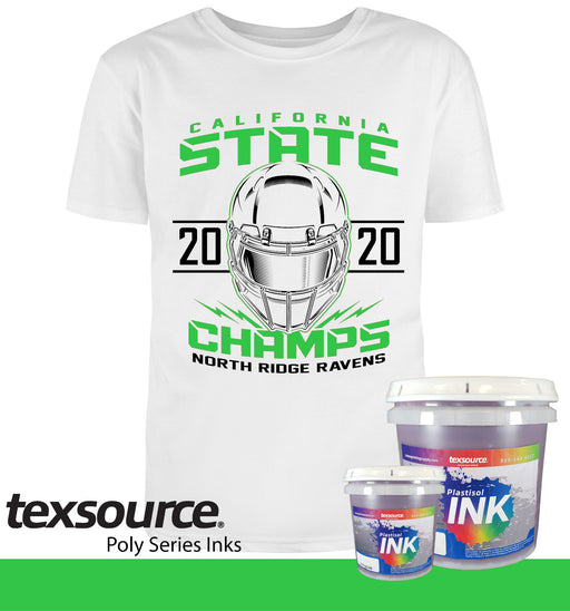 Texsource Polyester Ink - 17050 Lime Green | Screen Printing Ink