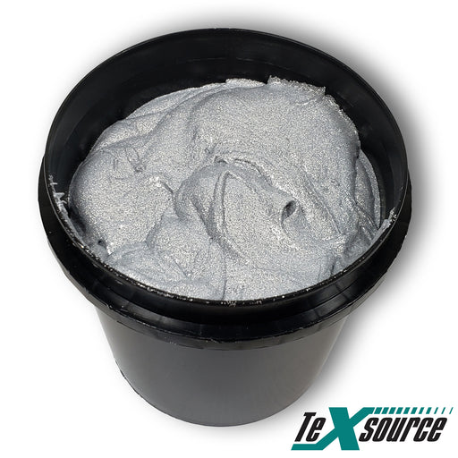 Texsource Specialty Ink - Silver Glitter | Screen Printing Ink