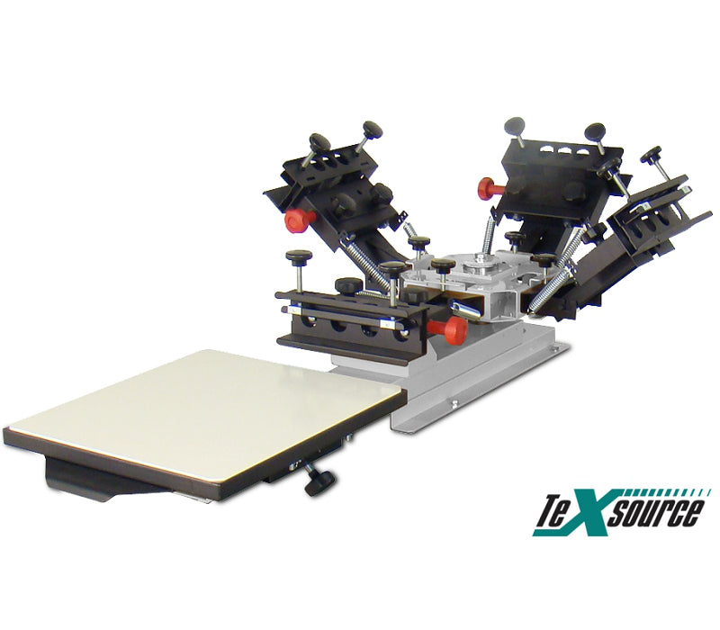Vastex V-1000 Tabletop Screen Printing Press | 4 Color 1 Station