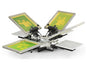 Vastex V100 Screen Printing Press 4 Color 4 Station